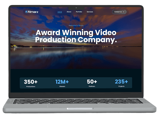 Filmarz Website image